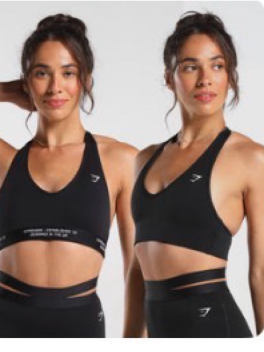 Gymshark V‑Neck Reversible halter neck Sports Bra